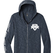 Load image into Gallery viewer, Zip Hoodie Navy