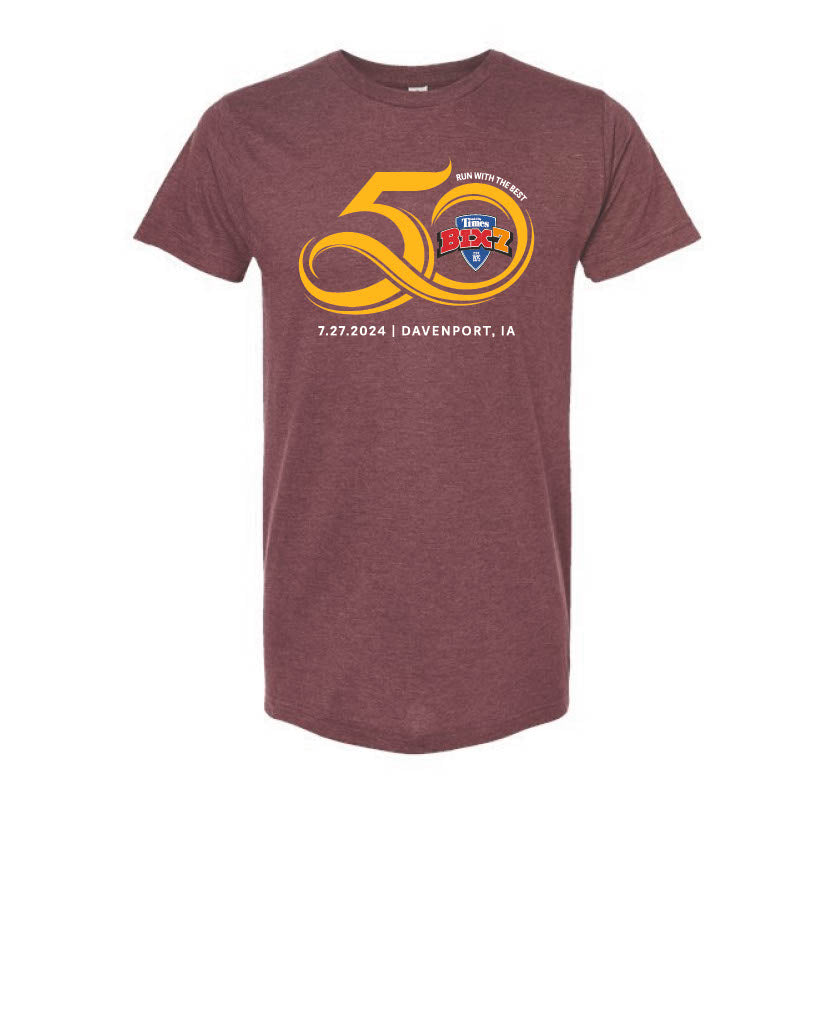 2024 Race Shirt – Quad-City Times Bix 7 Online Store