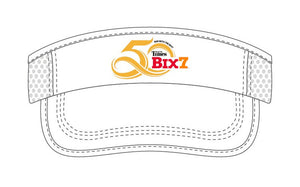 50th Visor - white