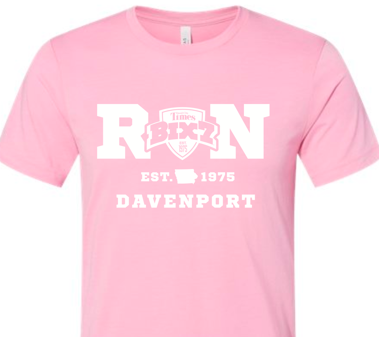 RUN tshirt Pink
