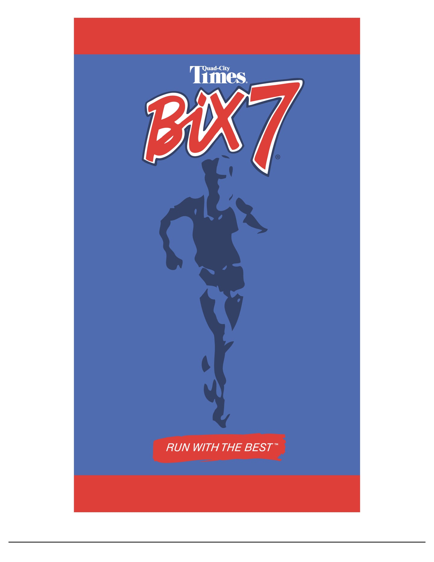 Banner - Blue Vintage Runner