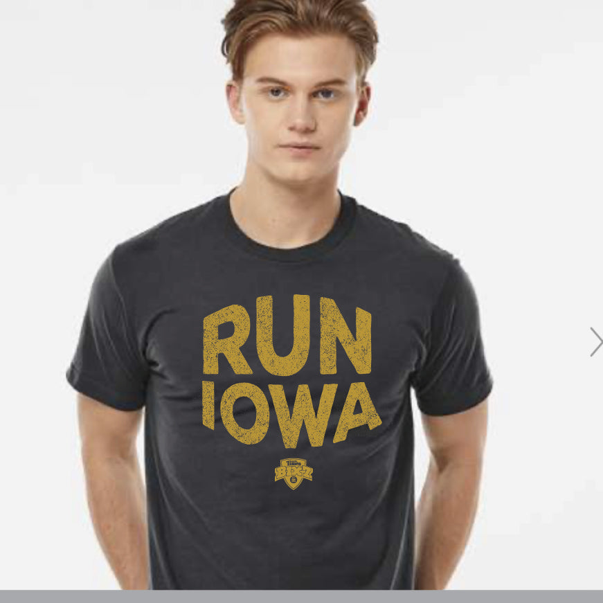 Run Iowa T-shirt